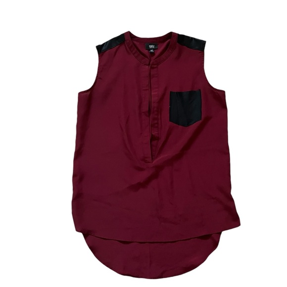 Maroon top sleeveless - Picture 1 of 3